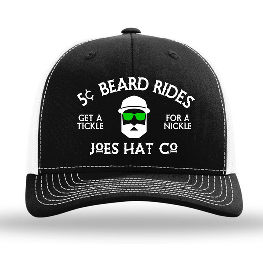 5 Cent Beard Rides | Blk/Wht Richardson 112